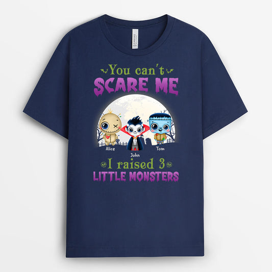 1320AUK2 personalised you cant scare me long t shirt