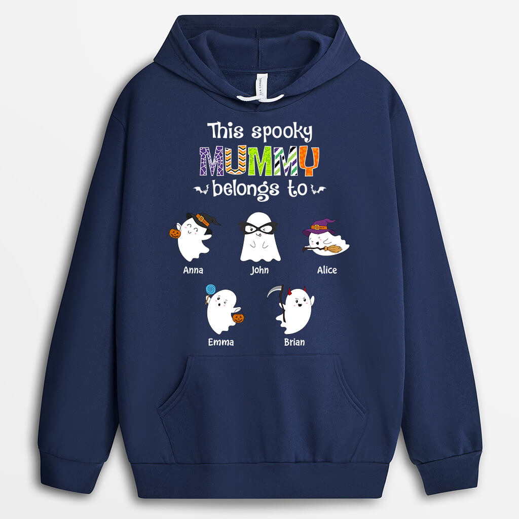 1332HUK2 personalised this grandma belongs to hoodie