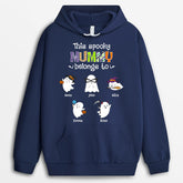 1332HUK2 personalised this grandma belongs to hoodie