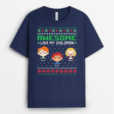 1359AUK2 personalised awesome like my children t shirt