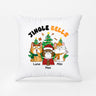 Personalised Jingle Hell Cat Christmas Pillow - Personal Chic