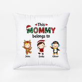 1366PUS2 personalized this grandma belongs to pillow