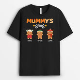 1460AUK1 personalised mummys gang t shirt