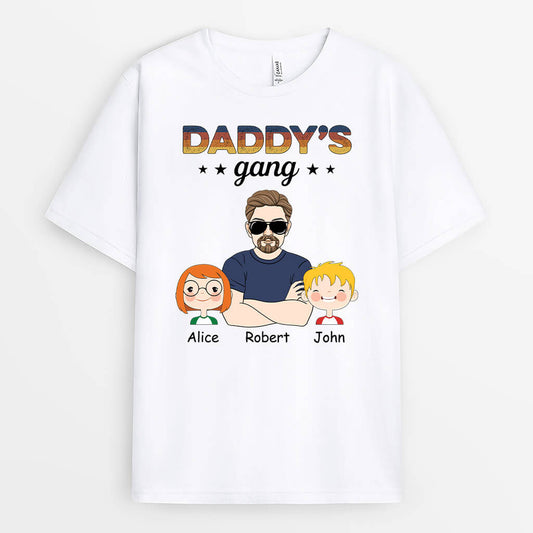 1493AUK1 personalised daddys gang t shirt_2