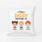 1517PUK2 personalised this grandad belongs to pillow