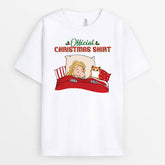 1543AUS2 personalized official christmas outfit with cats t shirt
