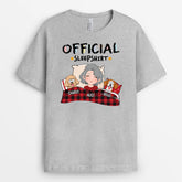 1548AUK2 personalised official sleepshirt with dog t shirt