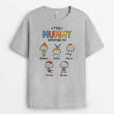 1604AUK2 personalised this grandma belongs to t shirt