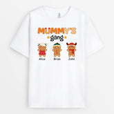 1619AUK1 personalised grandmas gang t shirt