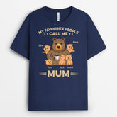 1639AUK2 personalised my favorite people call me grandma t shirt