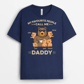 1639AUK2 personalised my favorite people call me grandpa t shirt