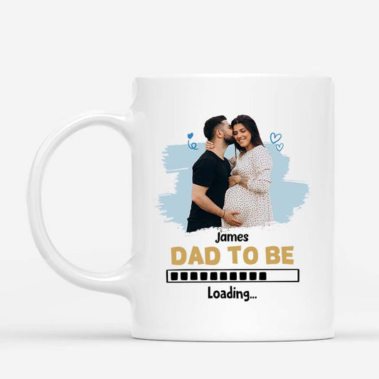 1836MUS1 personalized dad to be mug