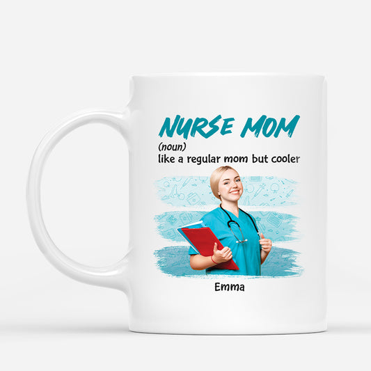 1849MUS1 personalized nurse mom mug