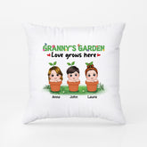 1870PUK2 personalised mummys garden pillow