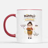 1891MUK2 personalised mummys kitchen mug
