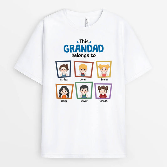 1942AUK2 personalised this mummy grandma belongs to t shirt_bd8c464f 857d 4df9 ac12 bfda1de2bcd9