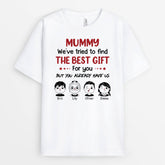 1966AUK1 personalised weve tried to find the best gift for mummy t shirt_64a32b83 eada 44b3 a600 916bbb82e156