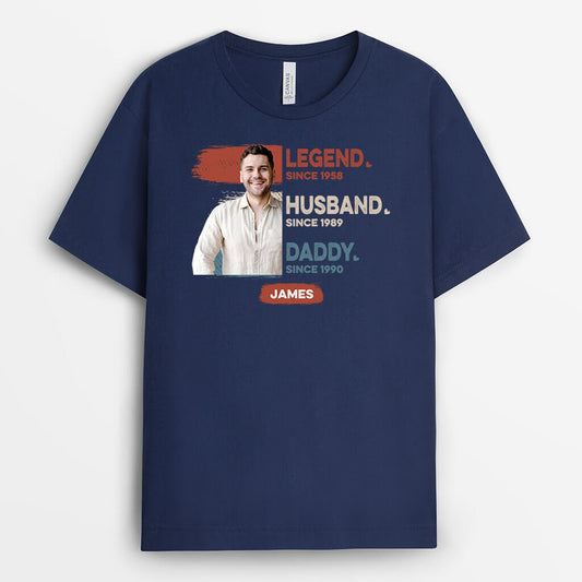 1999UK1 personalised legend for man t shirt