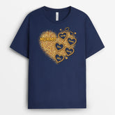 2007AUK2 personalised grandma with kids name t shirt