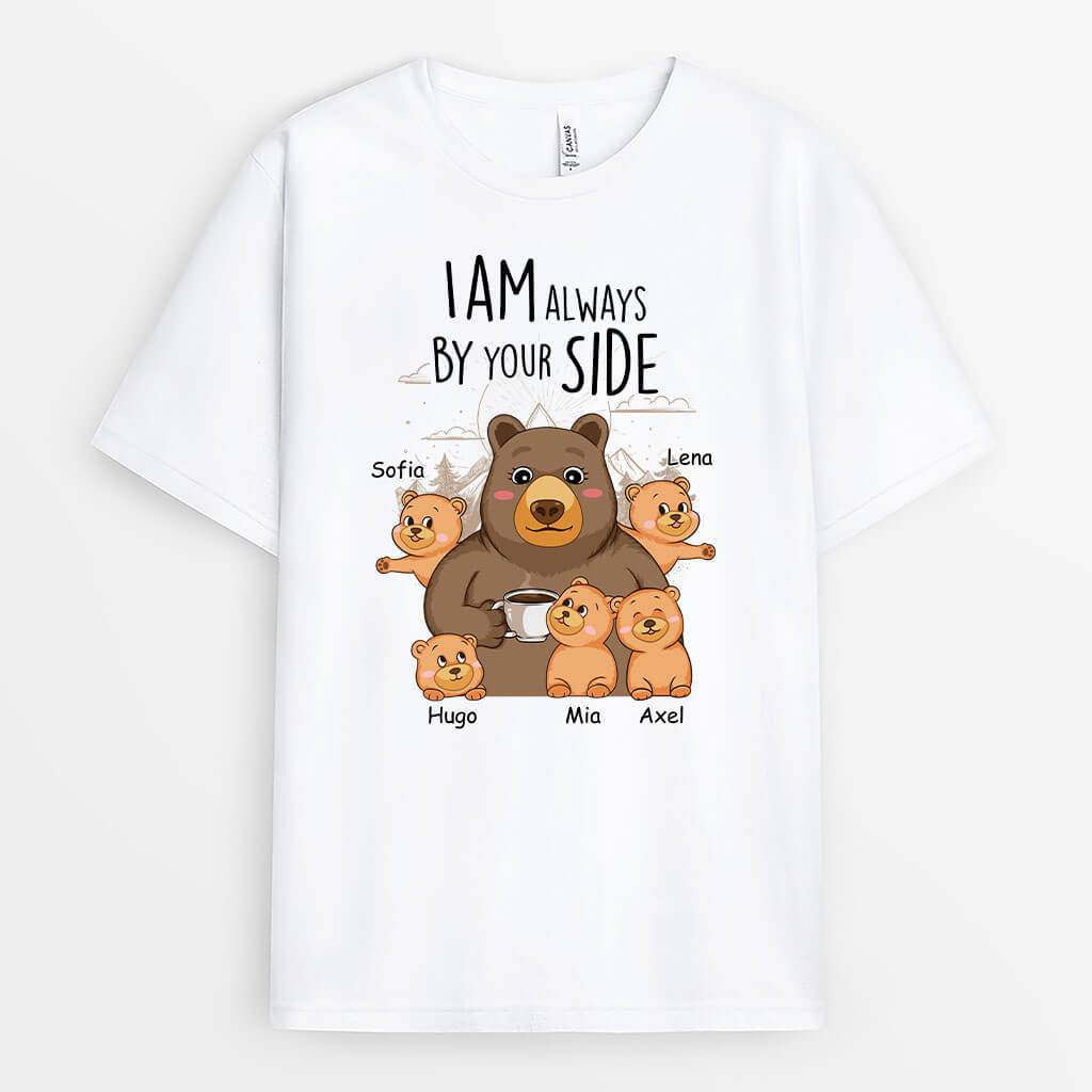 2020AUK1 personalised im always by your side mama t shirt