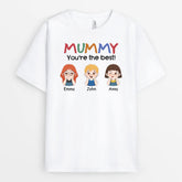 2031AUK1 personalised daddy youre the best t shirt