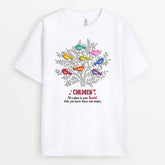 2042AUK1 personalised grandkids hold our hands for just a while but our hearts forever t shirt