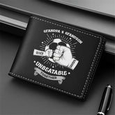 2057JUS2 personalized soccer dad son leather wallet 2057J5I7B