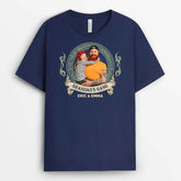 2082AUK2 personalised dads gang t shirt