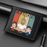 2101JUS2 personalized dad wallet useful gifts for dad fathers day 2101JKM8B