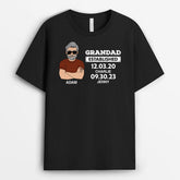 2125AUK2 personalised this great dad established t shirt