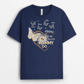 2147AUK2 personalised blessed to be called grandma mum t shirt