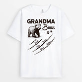 2171AUK2 personalised best papa bear t shirt