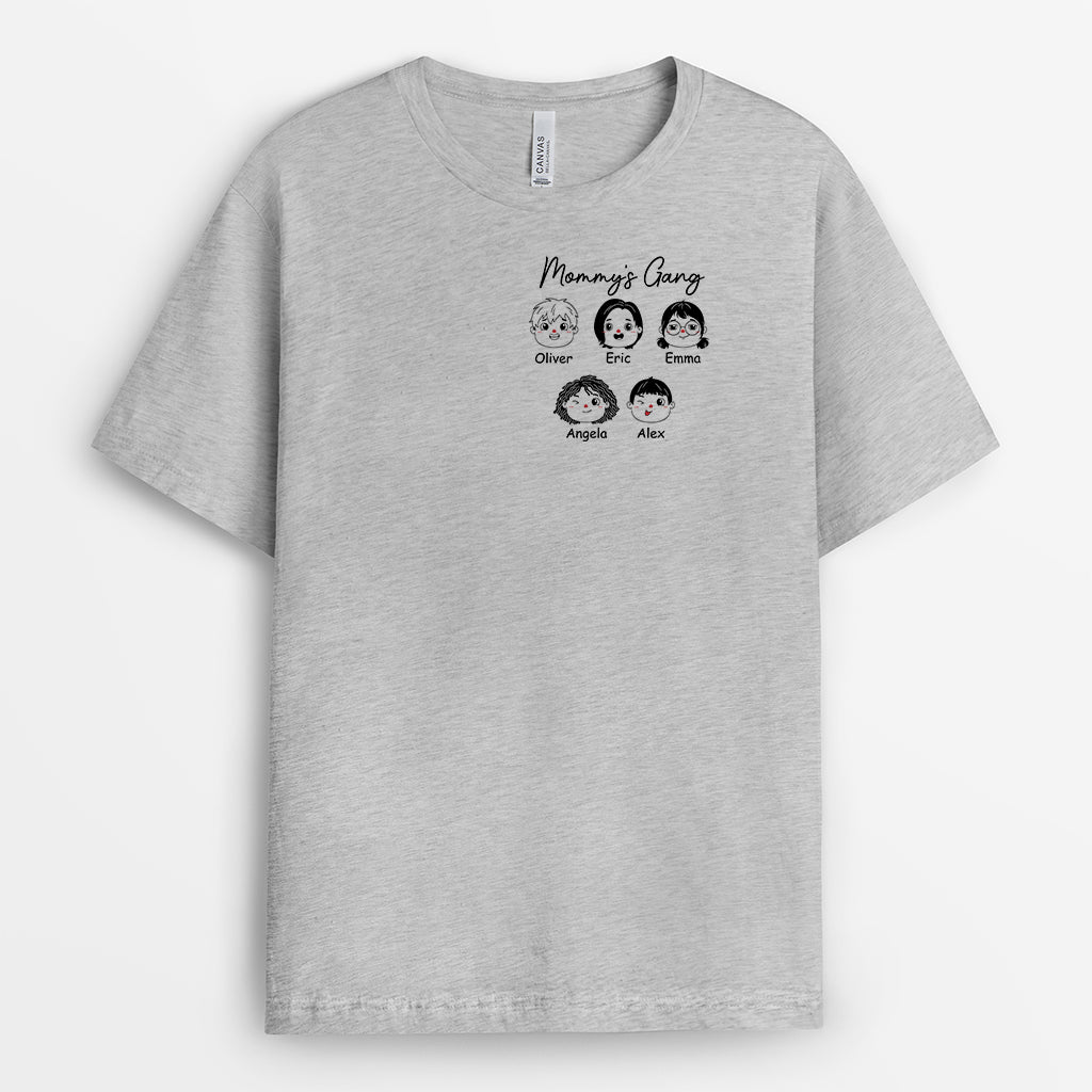 2210AUS2 personalised best mummy grandmas gang t shirt_1da02976 bb3e 4f0d 8525 1c7100e57a3c
