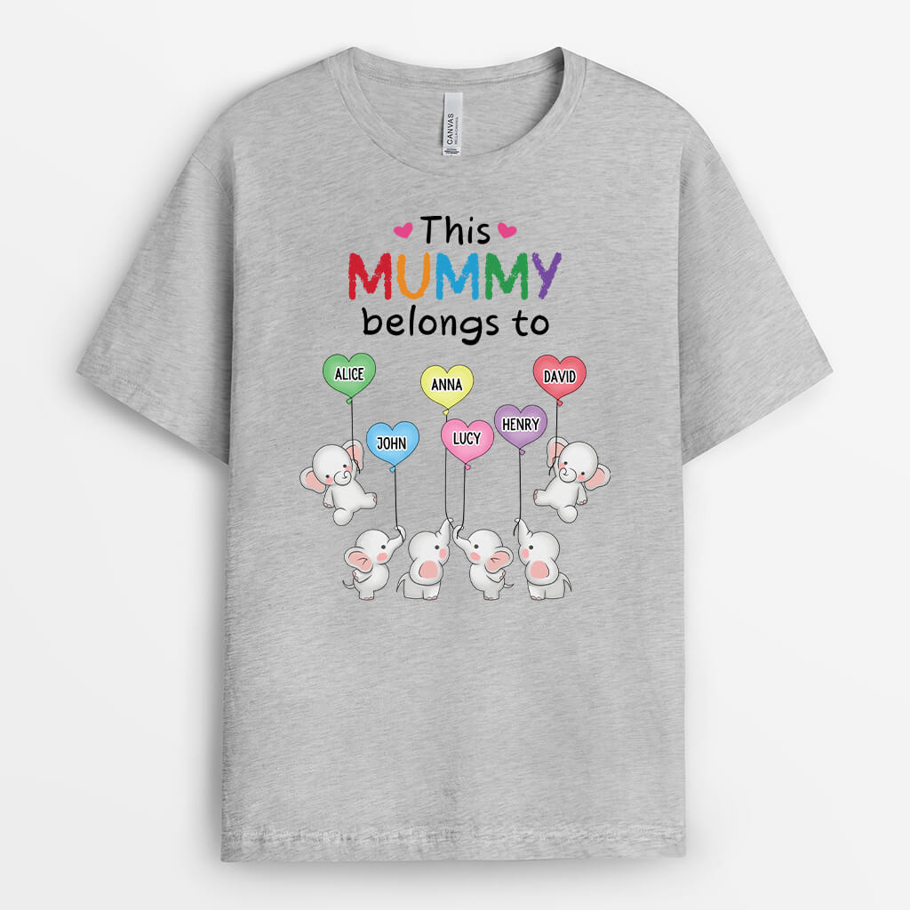 2215AUK2 personalised this super great grandpa daddy belongs to t shirt