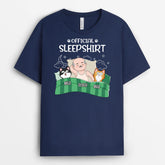 2216AUK2 personalised best cat official sleepshirt t shirt