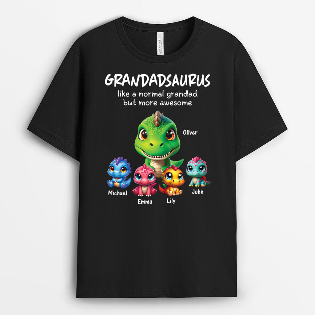 2227AUK1 personalised my best daddysaurus t shirt_d3bf5c2f 07b6 4c33 bc1a 1eee74185405