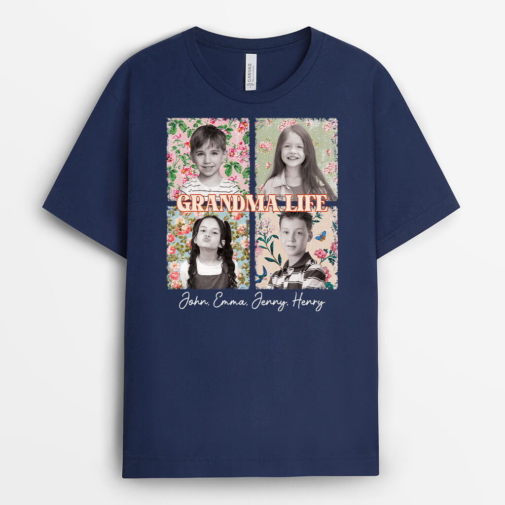 2249AUK2 mummy life customised t shirts for mum and grandma