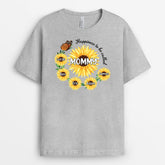 2251AUS2 personalised best happiness is being a grandma t shirt