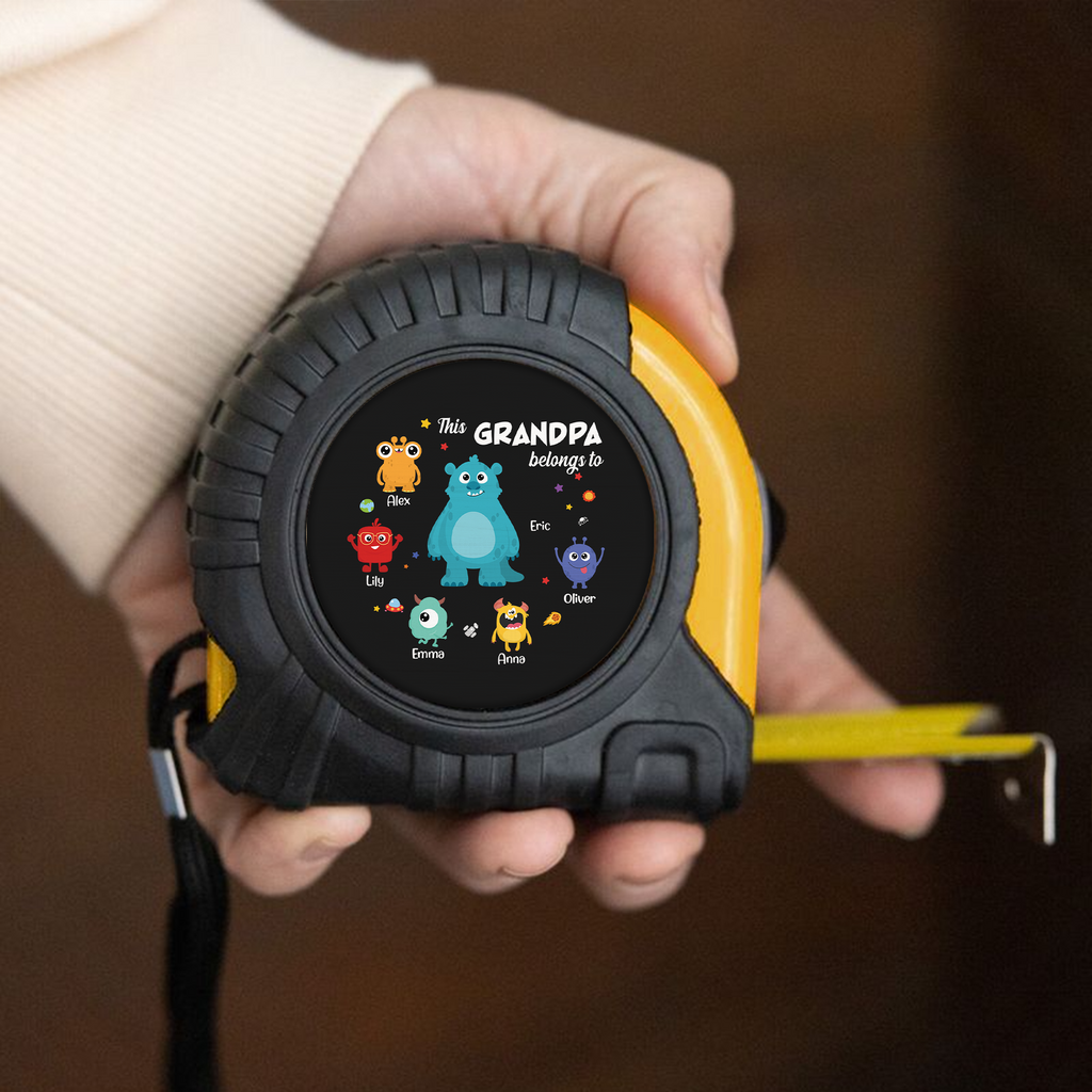 2262OUS2 personalized gifts for dad this daddy belongs to tape measure 2262O