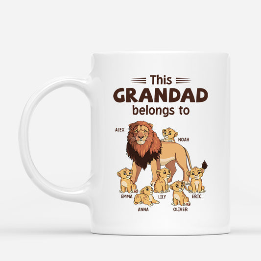 2288MUK1 personalised this legend grandad belongs to lions gangs mug_954ef03f bf27 47f9 bb08 8400ed847fcd