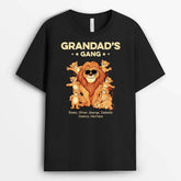 2338AUK1 personalised dad grandads gang t shirt