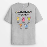 2380AUK2 personalised daddy grandads gang animal monster t shirt