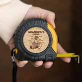 2393OUS2 custom tape measure_ papa bear gifts_ with kids names 2393OTH7B