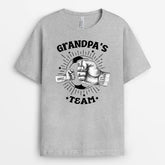 2438AUS2 custom gifts for father soccer dad shirts_ daddys team_ 2438A587B