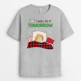 2520AUK2 i will do it tomorrow t shirt personalised t shirt for cat lovers