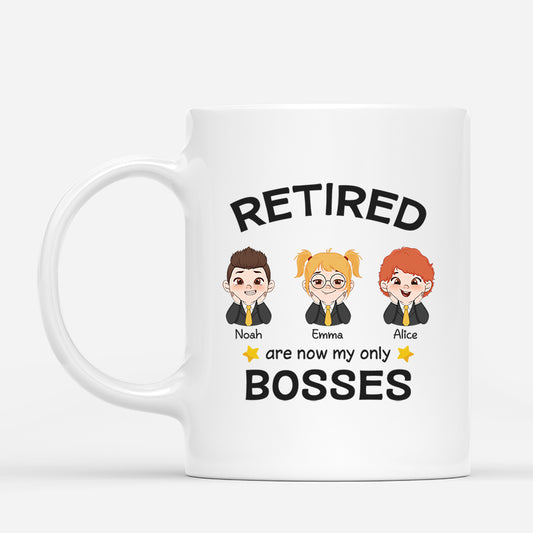 2562MUK1 personalised officially retired grandkids my only bosses mug_3f48f4d4 f5f9 4626 a451 9e41db112d78