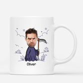 2578MUK2 so many idiots but only one scythe mug personalised mug for her