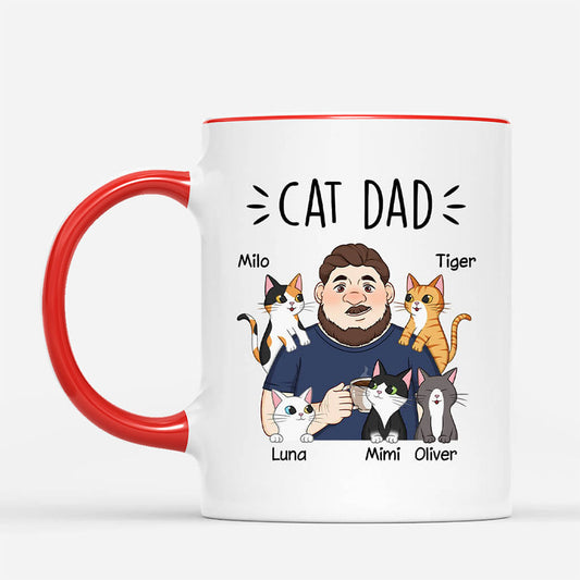 2592MUK1 cat dad cartoon mug personalised mug for cat lovers_dc78c11d ff9f 4526 ba99 99d99b50195e
