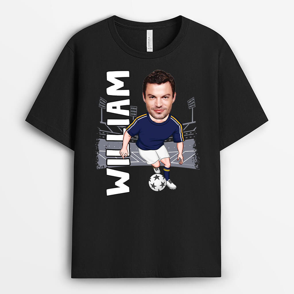 2701AUK1 soccer men personalised t shirts for him