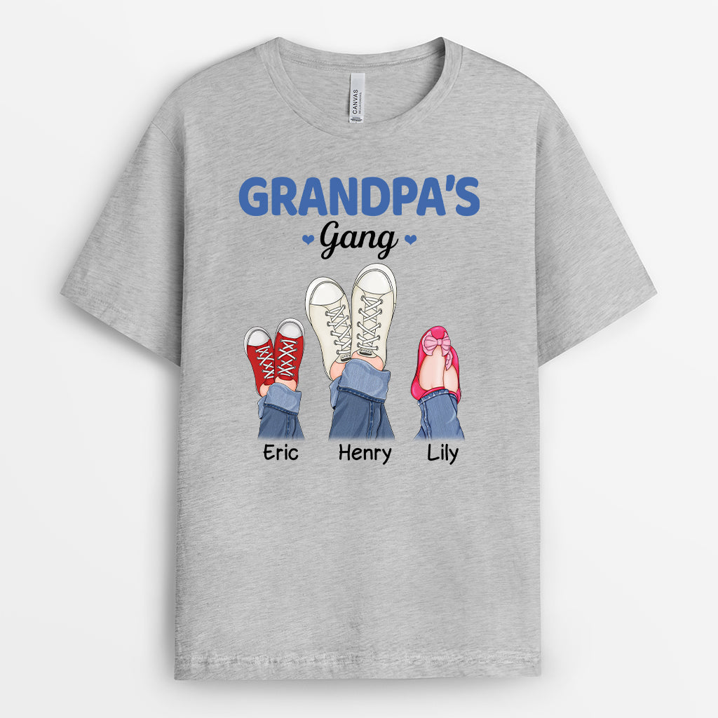 2703AUS2 daddys gang shoes custom t shirt printing for him